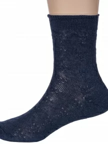 Детские носки из 100% хлопка "Борисоглебский трикотаж", 8С7, ТЕМНО-СИНИЕ