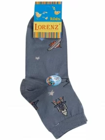 Комплект из 5 пар детских носков LORENZLine, 5-Л71, СЕРЫЕ