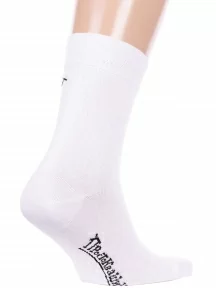 Мужские носки Брестские (БЧК), 23С2153, рис. 487, БЕЛЫЕ