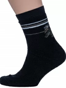 Мужские махровые носки "НАШЕ" Смоленской чулочной фабрики, 531С1, рис. 1, ЧЕРНЫЕ №1