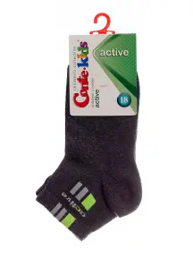 Детские спортивные носки Conte kids рис. 135, ТЕМНО-СЕРЫЕ (7С-97СП)