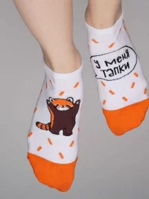 Короткие носки unisex St. Friday Socks, short23-1376-02/12/19, "У меня тапки"