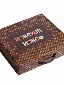 Набор из 21 пары мужских носков MSCLUB №М00, МС-ПН-01-21, черные в кейсе "Фэнси Шменси"