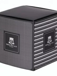 Набор из 5 пар мужских бамбуковых носков (ТМ Grinston socks), PG-15d11-5/0, черные