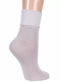 Женские бамбуковые носки LORENZline, Б10, СЕРЫЕ