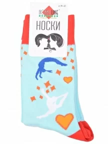 Носки унисекс Hobby Line, нус80152-15-12, БИРЮЗОВЫЕ