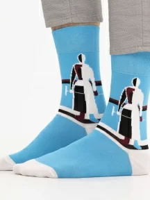 Носки unisex St. Friday Socks, 894537, "Женщина с граблями"