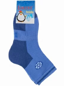Детские махровые носки LORENZline, Л79, ДЖИНСОВО-ГОЛУБЫЕ
