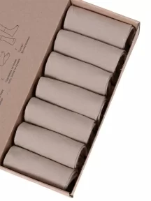 Набор из 7 пар мужских носков MSCLUB, 7-ПН-01, БЕЖЕВЫЕ