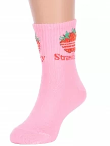 Детские спортивные носки Hobby Line, Ндх3592-07, РОЗОВЫЕ