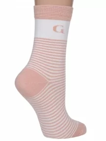 Женские бамбуковые носки Grinston socks (PINGONS), 21D1, КОРАЛЛОВЫЕ