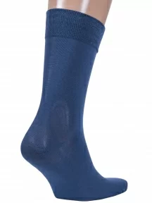 Мужские носки из мерсеризованного хлопка Sergio Di Calze (PINGONS), 17SC6, СИНИЕ