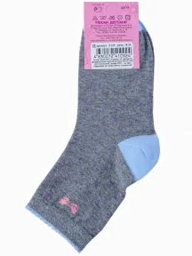 Детские носки LORENZline, Л105, СЕРО-ГОЛУБЫЕ