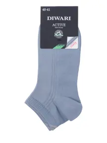Мужские короткие носки DiWaRi рис. 018, ДЖИНС (7С-37СП)