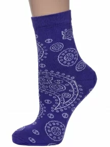 Женские носки VASILINA, 3С2202, ФИОЛЕТОВЫЕ