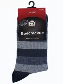 Комплект из 2 пар мужских носков Брестские (БЧК), 2-15С2125, рис. 047, ТЕМНО-СЕРЫЕ