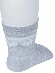 Детские бамбуковые носки "Борисоглебский трикотаж", 8С938, СЕРЫЕ