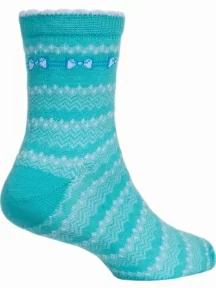 Детские носки LORENZline, Л23, БИРЮЗОВЫЕ