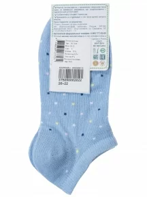 Детские носки "Борисоглебский трикотаж", 8С243, ГОЛУБЫЕ