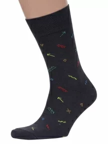 Комплект из 3 пар мужских носков MSCLUB №М39, msk3-М39, микс 9