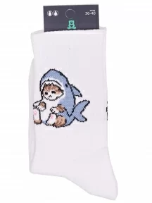 Спортивные носки Hobby Line, нус80184, БЕЛЫЕ