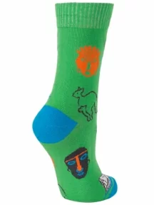 Женские носки MSCLUB №Ж04, WNM-54, ЗЕЛЕНЫЕ