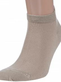 Комплект из 10 пар мужских носков Grinston socks (PINGONS) из микромодала, 10-15D10, БЕЖЕВЫЕ