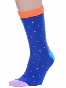 Носки unisex ХОХ FANTASY, XF-41, ВАСИЛЬКОВЫЕ