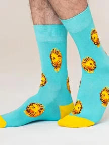 Носки unisex St. Friday Socks, GR-1406-25/08/19, "Переезжайте в Петербург - котики зовут!"