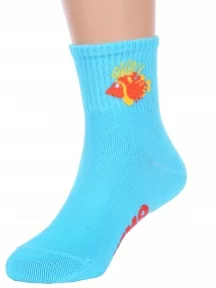 Детские спортивные носки Hobby Line, Ндх3594, ГОЛУБЫЕ