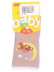 Детские носки Брестские (БЧК), 14С3081, рис. 4047, КАПУЧИНО