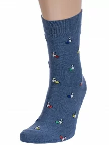 Мужские носки "Борисоглебский трикотаж", 4С1010/2, ДЖИНСОВЫЕ