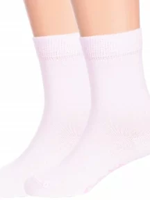 Комплект из 2 пар детских носков Conte kids, 2-5С-11СП, рис. 000, БЛЕДНО-РОЗОВЫЕ