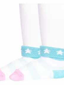 Комплект из 2 пар детских носков Conte kids, 2-5С-11СП, рис. 391, БИРЮЗОВЫЕ