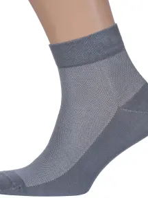 Мужские носки в сеточку RuSocks (Орудьевский трикотаж) СЕРЫЕ (М3-23810)