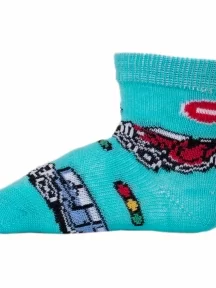 Детские носки LORENZline, Л64, БИРЮЗОВЫЕ