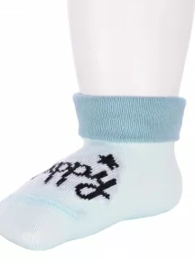 Детские носки Conte kids, 5С-11СП, рис. 905, БЛЕДНО-БИРЮЗОВЫЕ