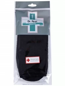 Женские медицинские шерстяные носки Dr. Feet (PINGONS), 15DF9, ЧЕРНЫЕ