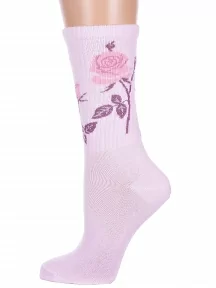 Женские спортивные носки Брестские (БЧК), 20С1141, рис. 569, БЛЕДНО-ЛАВАНДОВЫЕ