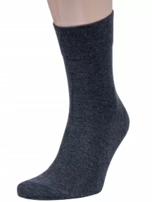 Комплект из 5 пар мужских бамбуковых носков Grinston socks (PINGONS), 5-15D1, АНТРАЦИТ