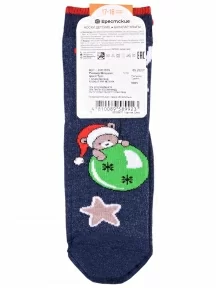 Детские носки Брестские (БЧК), 20С3079, рис. 8005, ТЕМНО-СИНИЕ МЕЛАНЖ
