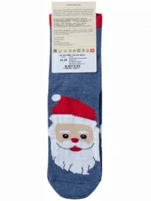 Женские носки RuSocks (Орудьевский трикотаж), Ж3-13849, рис. 03, ДЖИНСОВЫЕ