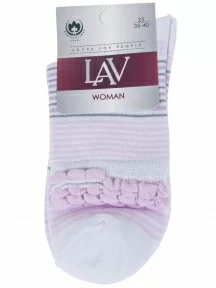 Женские носки "Борисоглебский трикотаж", 6С233, БЕЛЫЕ