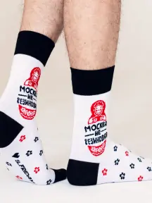 Носки unisex St. Friday Socks "Матрешка - тоже не резиновая" (GR-1398-02/19/11)
