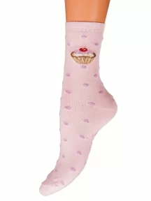 Детские носки ХОХ, D-3R8, РОЗОВЫЕ