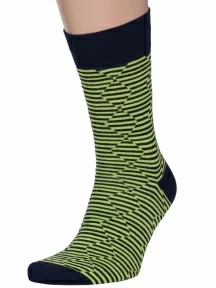 Мужские носки MSCLUB №М23, nm-267, "Смещенные ромбы"