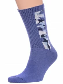 Мужские спортивные носки "Борисоглебский трикотаж", 4С246, ДЖИНСОВЫЕ