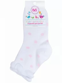Детские носки "Красная ветка", С-576, БЕЛЫЕ