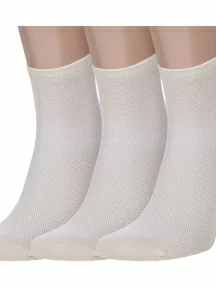 Комплект из 3 пар мужских носков ХОХ, 3-X-1128, БЕЖЕВЫЕ