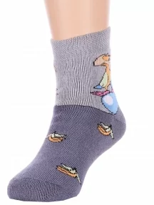 Детские махровые носки Брестские (БЧК), 14С3060, рис. 825, СЕРЫЕ